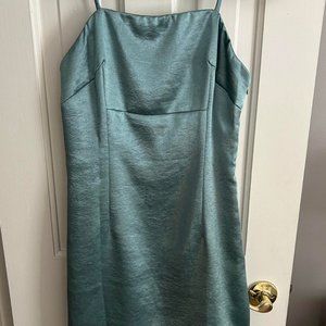 Forever 21 Contemporary Teal Mini Dress
